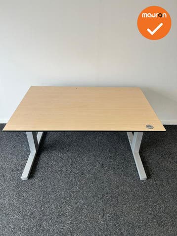 Refurbished - Ahrend Four-Two - Zit Sta Bureau - 120x80 - zi, Werkplek, Ophalen of Verzenden, Gebruikt, Bureau