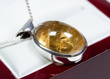 Zonder minimumprijs - Ketting met hanger - 925 zilver -, Sieraden, Tassen en Uiterlijk, Antieke sieraden