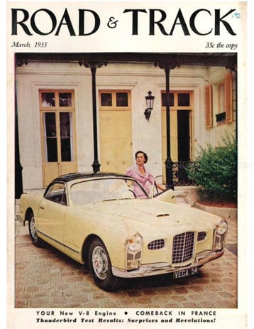 1955 ROAD AND TRACK MAGAZINE MAART ENGELS, Nieuw, Author