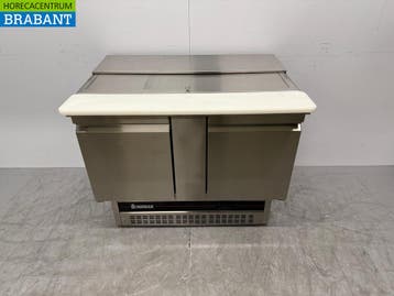 RVS Inomak Saladette 2 Deuren 108 cm 230V Horeca, Ophalen of Verzenden, Gebruikt