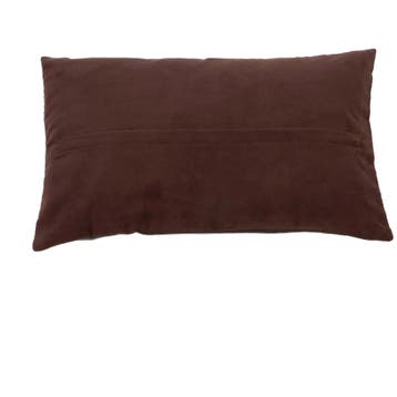 Bazar Bizar Het Six Panel Leather Kussenhoes - Chocolade -, Ophalen of Verzenden, Zo goed als nieuw, Bruin