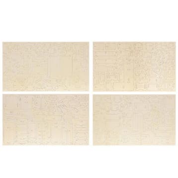 Kruzzel Houten Poppenmeubel Set - 34 Delige DIY Meubelset..., Ophalen of Verzenden, Nieuw