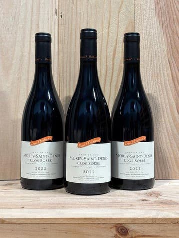 2022 David Duband Clos Sorbé - Morey St. Denis 1er Cru - 3, Nieuw