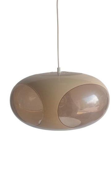 Lamp - Massive-Bug Eye-Space age -beige-kunststof