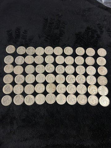 Rusland, Sovjetunie (SU). 1 Rouble 60x incl. Commemorative