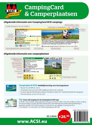CampingCard & Camperplaatsen 2022 / ACSI Campinggids ACSI, Verzenden, Gelezen, ACSI