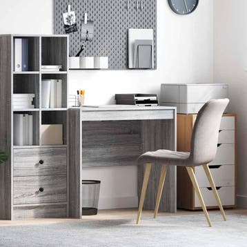 vidaXL Bureau Grijs Sonoma 80 x 50 x 76 cm, Huis en Inrichting, Verzenden, Nieuw