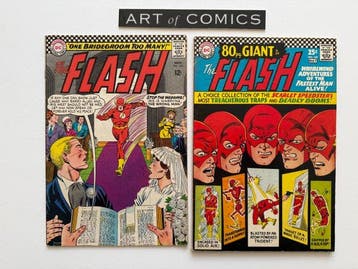 The Flash #165, #169 - 2 Comic, stripboek - Eerste druk -, Nieuw