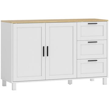 Modern Dressoir Met Soft-close Deuren, Koffiebar Kast Met 3, Verzenden, Nieuw
