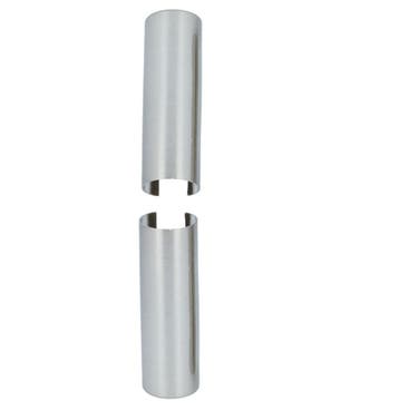 Sierhuls Voor Paumelle aluminium rvs-Look Ø14mm, Verzenden, Nieuw