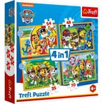 Trefl Paw Patrol 4in1 Puzzel 35-70 Stukjes (Speelgoed), Verzenden, Nieuw