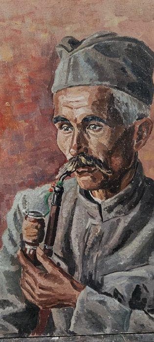 Escuela Impresionista Europea (XX) - Retrato Costumbrista