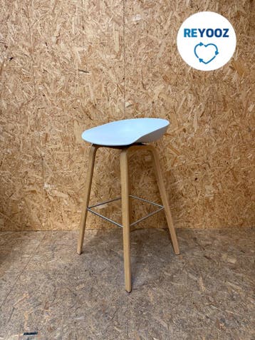 Designkruk Hay About a Stool AAS32 - 75cm - wit - reuse, Nieuw in verpakking