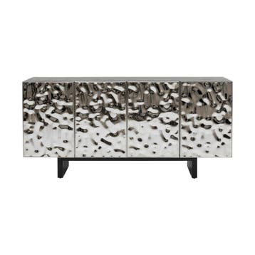 *WOONWINKEL* Kare Design Caldera Chroom Dressoir, Verzenden, Nieuw