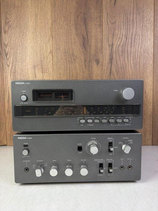 Wega - V 3841 Amplifier + T 3740 Tuner Stereoset, Audio, Tv en Foto, Radio's