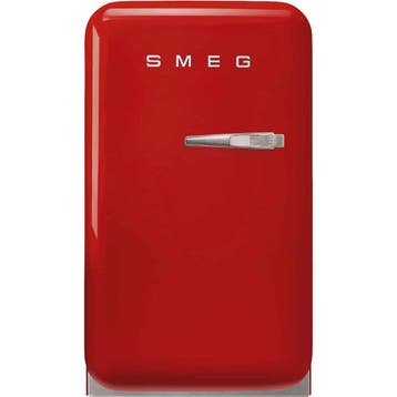€949 Smeg FAB5LRD5 koelkast Vrijstaand 34 l D Rood, Witgoed en Apparatuur, Ophalen of Verzenden, Nieuw, 160 cm of meer