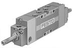 Festo 5/3 Uitgeblazen Lucht Magneetventiel G1/8 1000l/min -, Verzenden, Nieuw