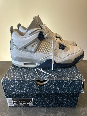 Air Jordan 4 Retro Midnight Navy - Veterschoenen - Maat:, Kleding | Heren, Schoenen, Nieuw