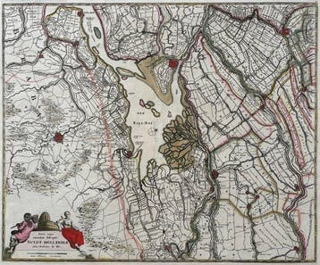 Nederland - Noord Brabant; N. Visscher - Brabantiae Batavae, Nieuw