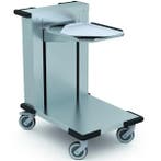 Dienbladenstapelaar  RVS  Universeel  Wielen (Geremd)  80..., Verzenden, Nieuw in verpakking