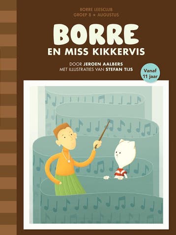 Borre en miss kikkervis / De Gestreepte Boekjes, Boeken, Verzenden, Zo goed als nieuw, Jeroen Aalbers