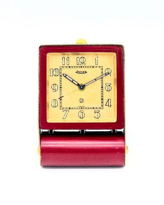 Tafel/bureauklokken - Jaeger-LeCoultre - Messing - 1940-1950, Antiek en Kunst, Antiek | Klokken