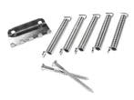 Fender Pure Vintage Stratocaster tremolo veren kit nikkel, Muziek en Instrumenten, Instrumenten | Onderdelen, Verzenden, Nieuw