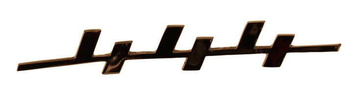 Volvo Embleem inch444inch motorkap PV444 type 44403 repro Vo, Auto diversen, Tuning en Styling, Verzenden