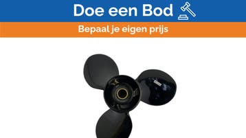 Bieden: Michigan Match 3-Blade Aluminum Boat Propeller 9 1/, Ophalen of Verzenden, Nieuw