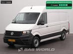 Volkswagen Crafter 140pk L3H3 Airco Camera Scherm L2H2 Airco, Stof, Gebruikt, Euro 6, Volkswagen