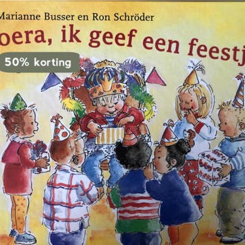 Hoera ik geef een feestje - Marianne Busser 9789048005338, Verzenden, Gelezen, Marianne Busser