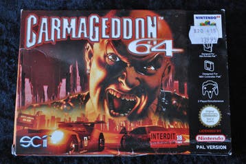 Carmageddon 64 Nintendo 64 N64 Boxed PAL, Verzenden, Nieuw