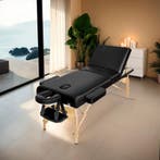 Massagetafel-set 3 zones met 10cm matras, rolkussens en hout, Verzenden, Nieuw