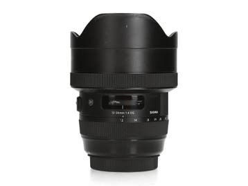 Sigma 12-24mm f/4 DG HSM Art - Canon EF - Groothoeklens, Ophalen of Verzenden, Zo goed als nieuw, Sigma