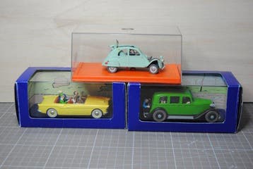 Atlas 1:43 - Modelauto (3) - Serie Tintin: La Limousine du, Nieuw