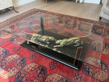 Nicola Voci - Nicola Voci - Salontafel - Brons, gelakt hout, Nieuw