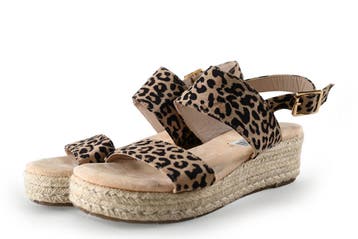 Dolcis Sandalen in maat 38 Panter, Dolcis, Overige kleuren, Verzenden, Sandalen of Muiltjes