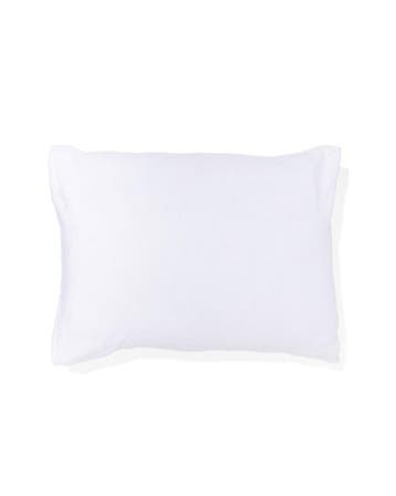 HEMA Kussensloop molton 50x60cm, Verzenden, Nieuw, Wit