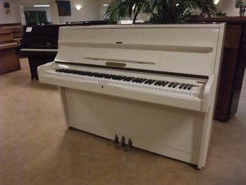 Alex Steinbach piano, 108 cm hoog € 2.650,-, Gebruikt, Verzenden, Wit, Piano