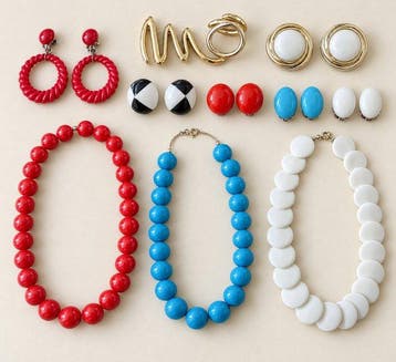 Themacollectie - Collectie vintage sieraden uit de jaren 80