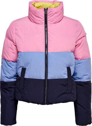 ONLY  - Maat L - ONLDOLLY BLOCK PUFFER JACKET CC OTW Dames, Verzenden, Nieuw