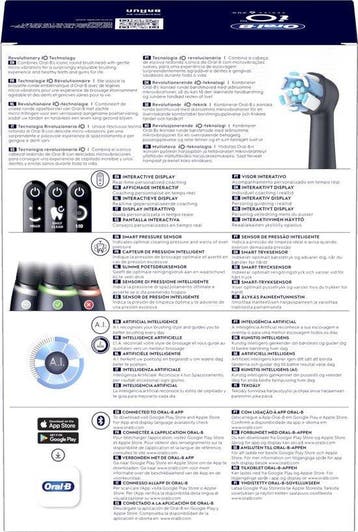 Oral-B iO 6 Elektrische Tandenborstel Duo - Zwart en Roze -, Verzenden, Zo goed als nieuw