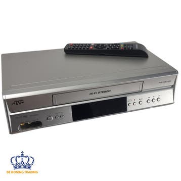 JVC HR-V520SE | Videorecorder | VHS Speler | Videospeler, Audio, Tv en Foto, Videospelers, Verzenden, Gebruikt, VHS-speler of -recorder
