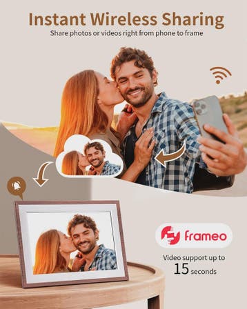 Frameo 10.1" HD WiFi Digitale Fotolijst - Cloud Smart, 32GB, Verzenden, Nieuw