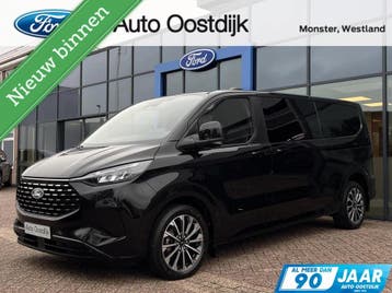 Zakelijke lease - Ford Transit Custom Tourneo 340 2.5 PHEV, Automaat, Stof, Gebruikt, Zwart