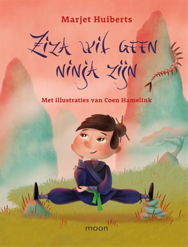 Ziza wil geen ninja zijn 9789048857265 Marjet Huiberts, Boeken, Kinderboeken | Kleuters, Zo goed als nieuw, Verzenden
