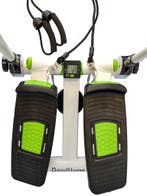 Compacte Stepper | Wit/Groen | Premium | OP=OP, Stepapparaat, Nieuw, Ophalen of Verzenden, Metaal