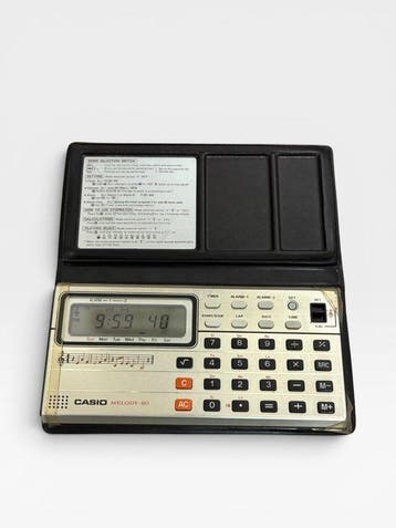 Casio Melody 80 1979 - Rekenmachine - 1970-1980 - Eerste, Nieuw