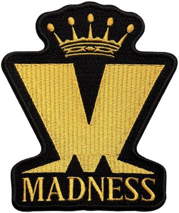 Madness - Crown + M- patch officiële merchandise, Ophalen of Verzenden, Nieuw, Kleding