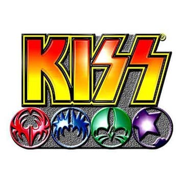 Kiss - Logo & Icons - Pin officiële merchandise, Ophalen, Nieuw, Kleding